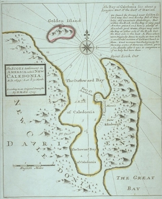 Caledonia map